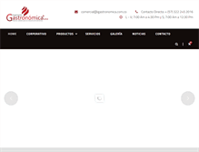 Tablet Screenshot of igastronomica.com.co